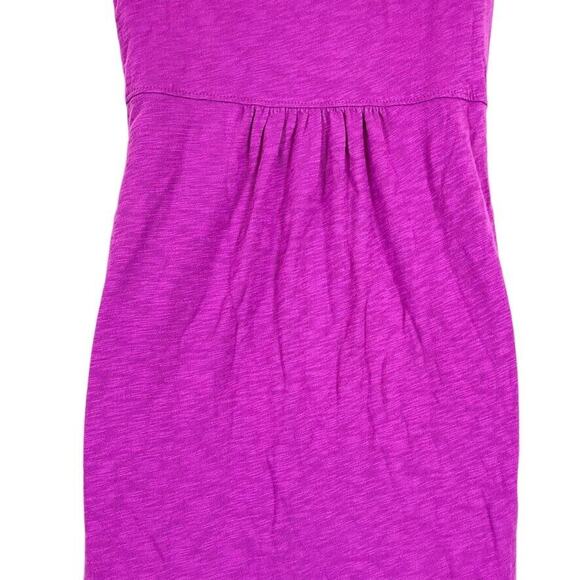 Eddie Bauer Womens Crochet Knit 100% Cotton Sleeveless Purple Casual Dress Small - Picture 12 of 16